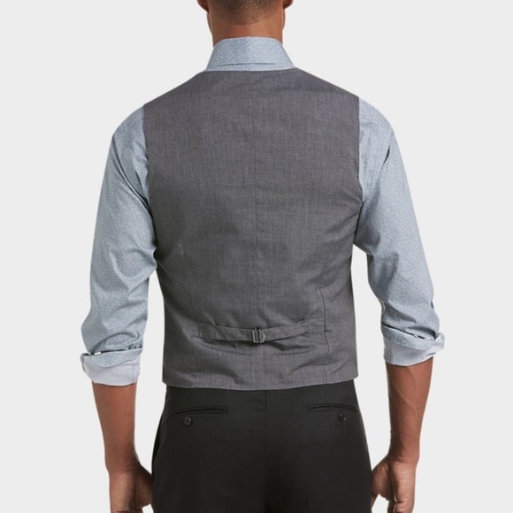 JOE Joseph Abboud Gray Slim Fit Vest - Picture 5 of 6
